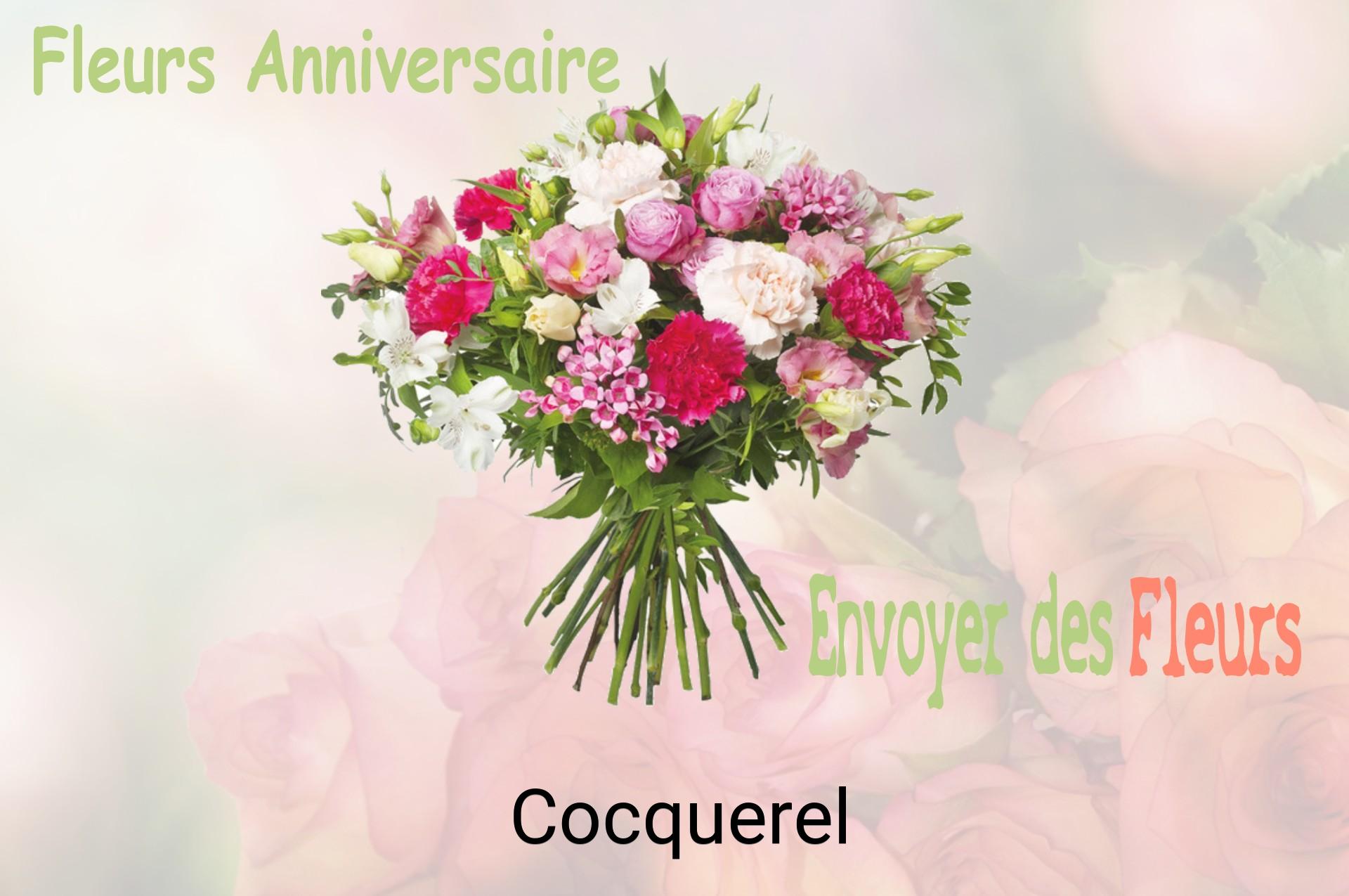 Bouquet de fleurs d’anniversaire livré à Cocquerel
